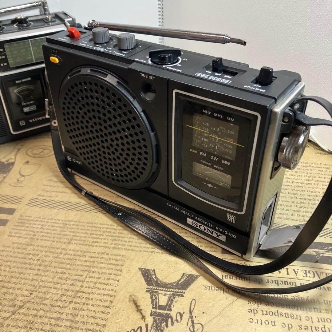 69〜74年迄の3バンド名機 4台　在庫処分　ジャンク