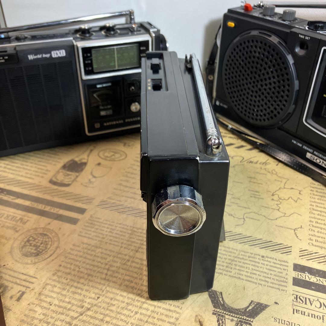 69〜74年迄の3バンド名機 4台　在庫処分　ジャンク