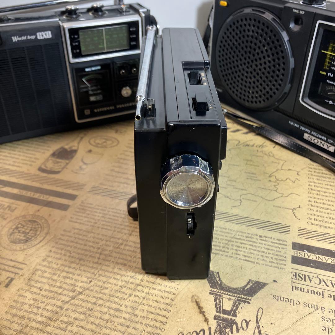 69〜74年迄の3バンド名機 4台　在庫処分　ジャンク