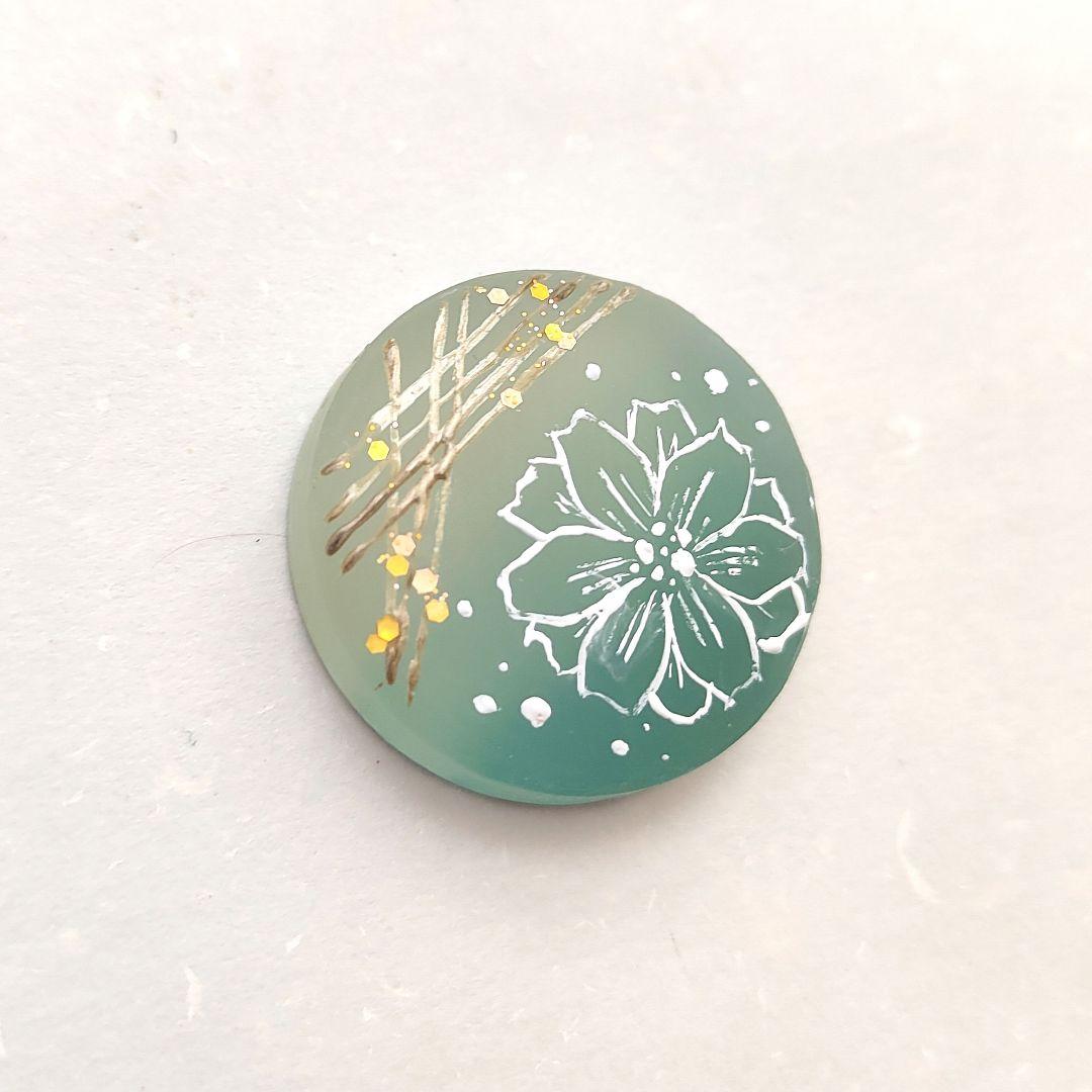 【897】ハンドメイド　レジン　ヘアゴム　ポニーフック