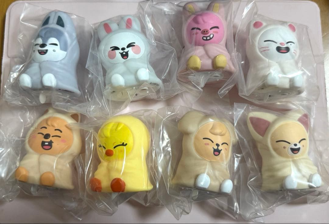 stray kids skzoo ガチャ　ライトマスコット　コンプセット