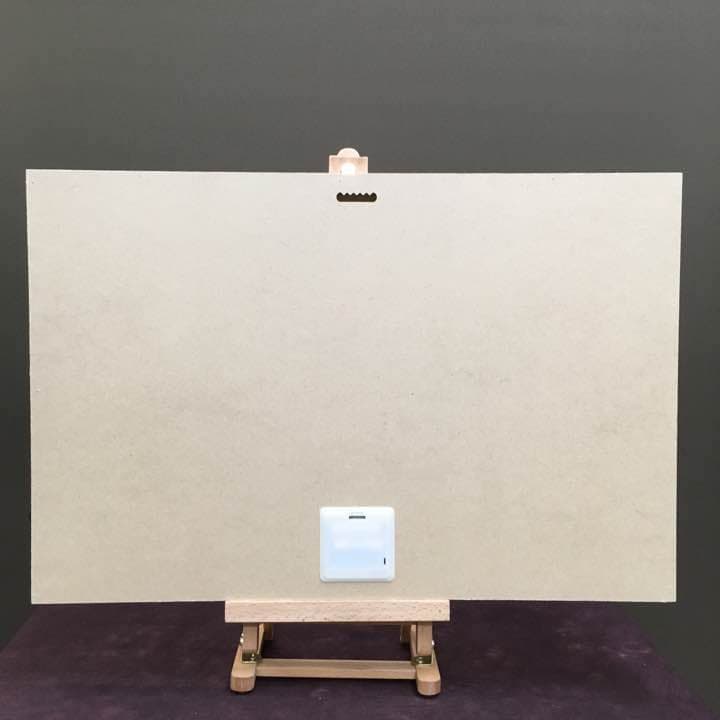 イルミネーションアート 嵐を進む船 絵画 インテリア