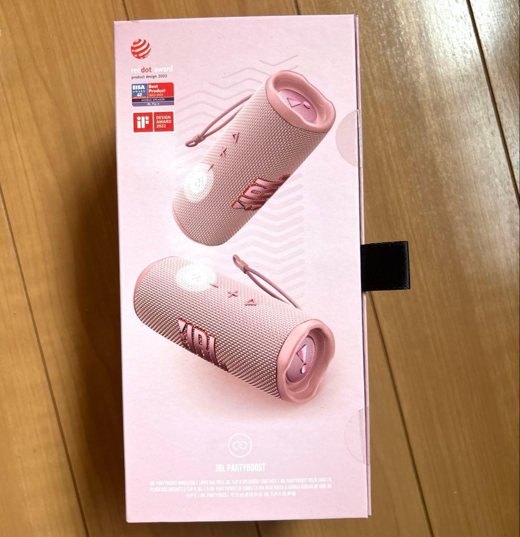 新品 未開封 JBL FLIP6 ピンク HARMAN ポータブル
