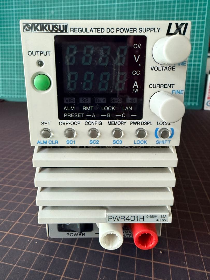 KIKUSUI PWR401H ワイドレンジ直流電源
