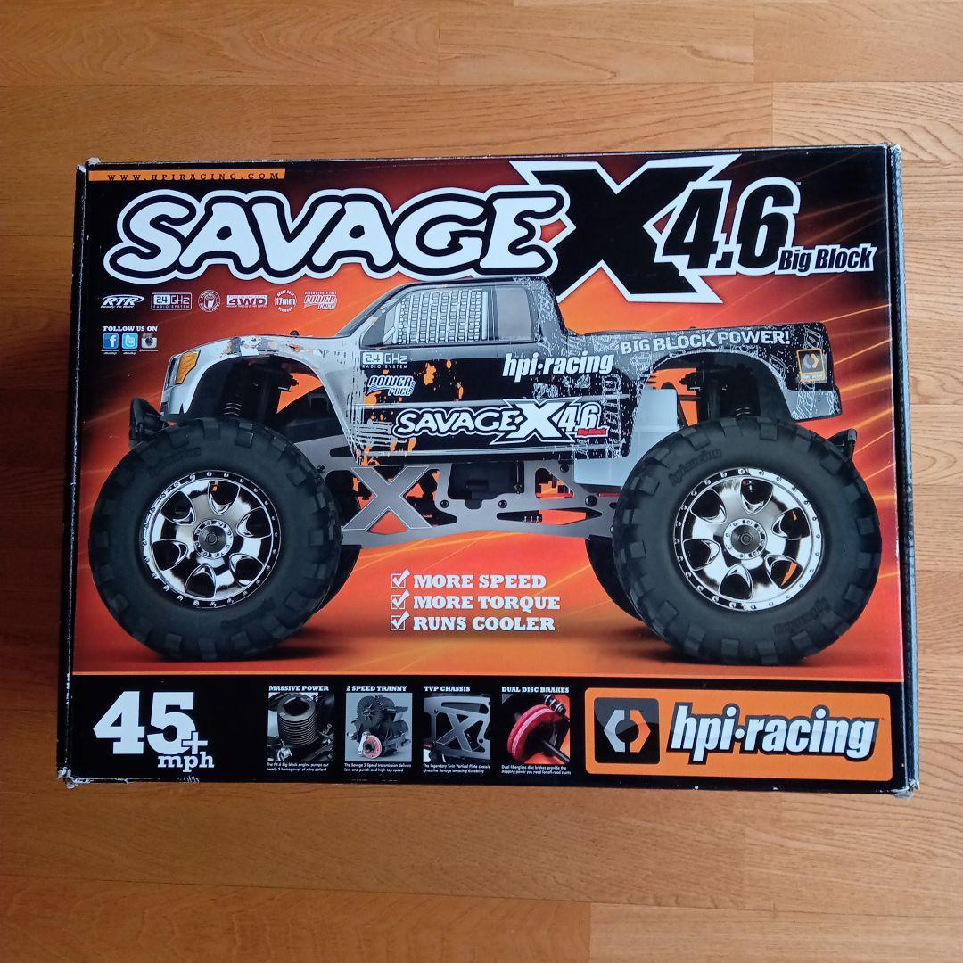 ホビーラジコン momoHPI Racing Savage X 4.6 Big Block