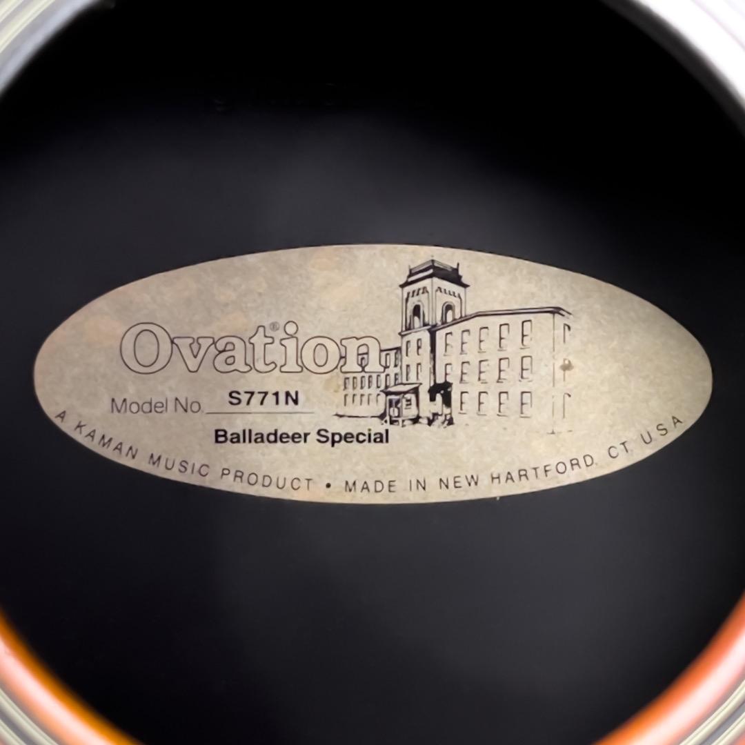 OVATION (オベーション) Balladeer Sp ギター S771N.
