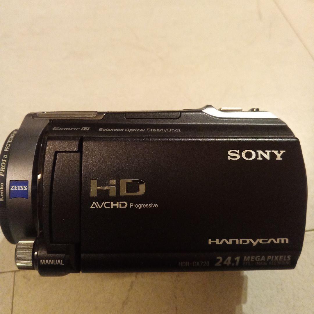 【極美品】SONY HDR-CX720 ビデオカメラ 本体&バッテリー！