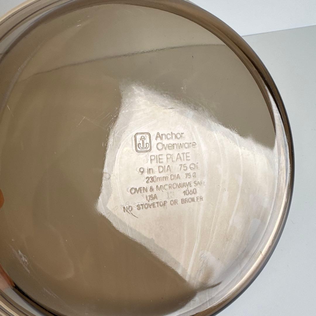 アンカーホッキング　パイプレート　３枚セット　アンバー