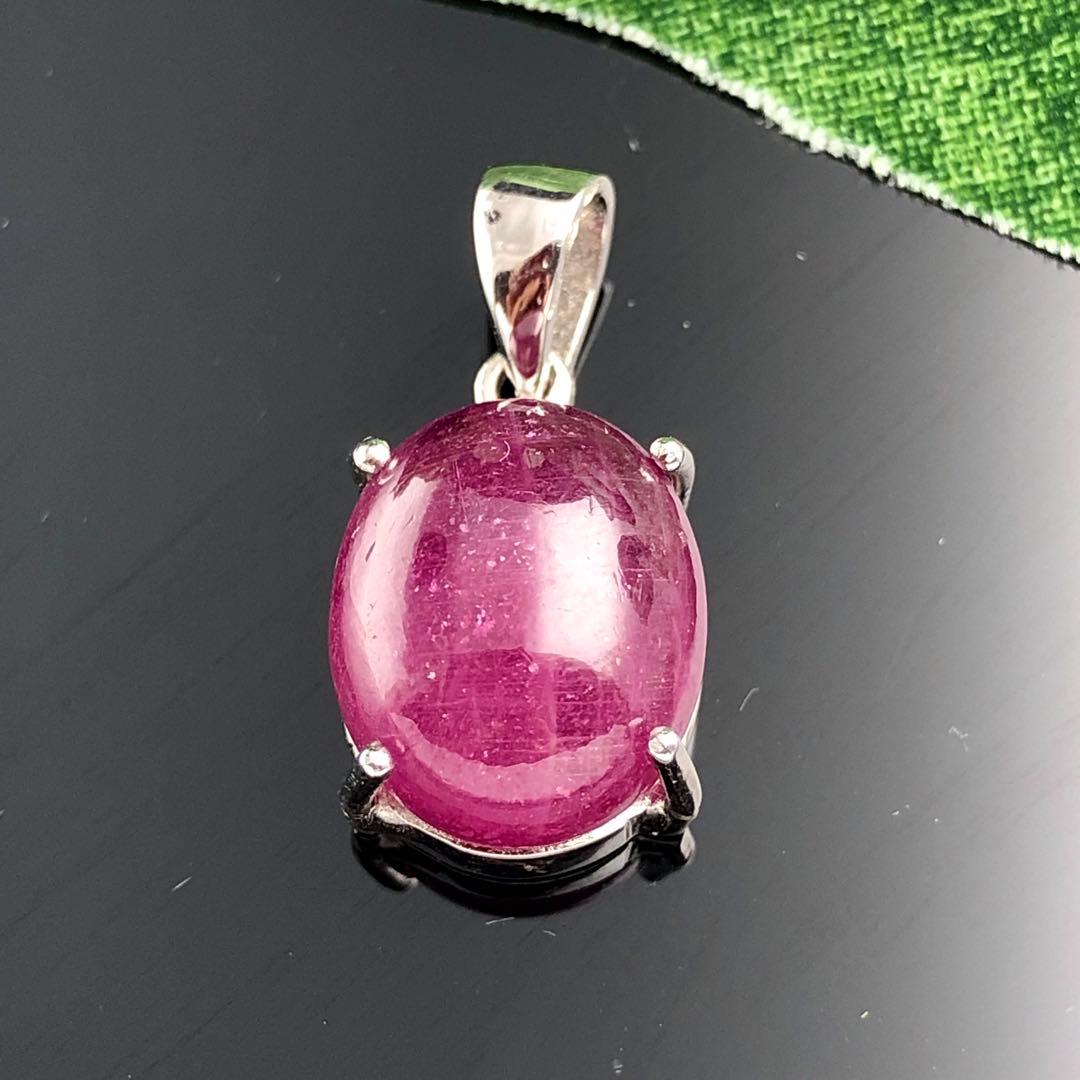 sv925 ルビーペンダントトップ t572