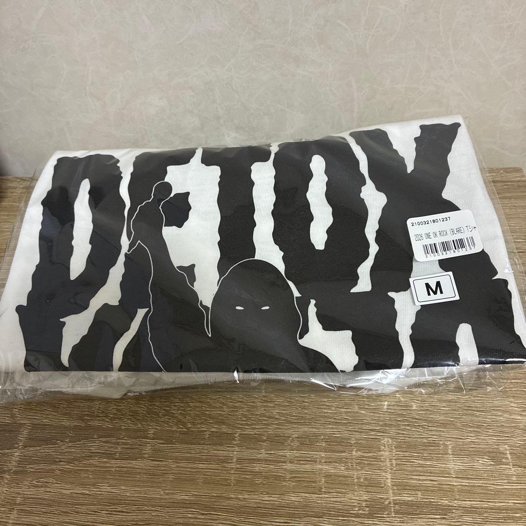 【M】 ONE OK ROCK Tシャツ ホワイト　BLARE FEST