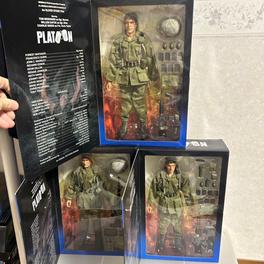 PLATOON 12インチアクションフィギュア3体セット　美品