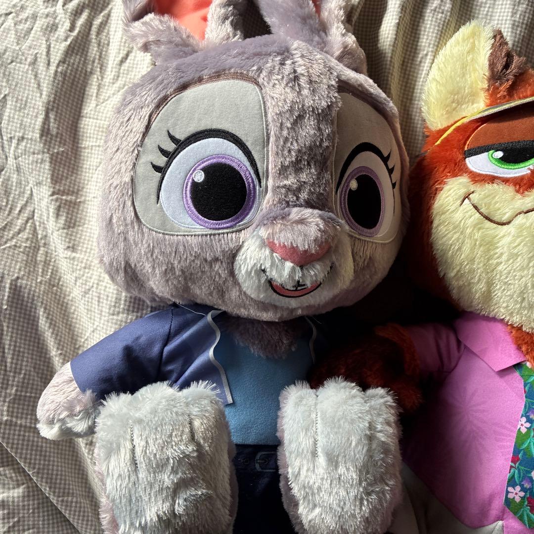 ズートピア　ジュディ・ホップス・ニック・ワイルド ぬいぐるみセット