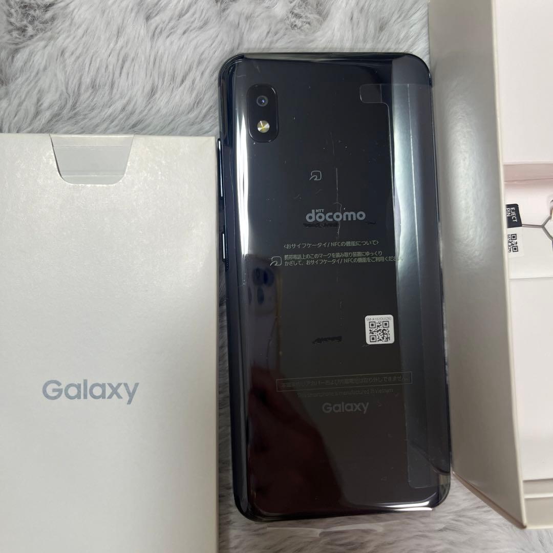 未使用 Galaxy A21 SC-42 ブラック 64GB docomo 携帯