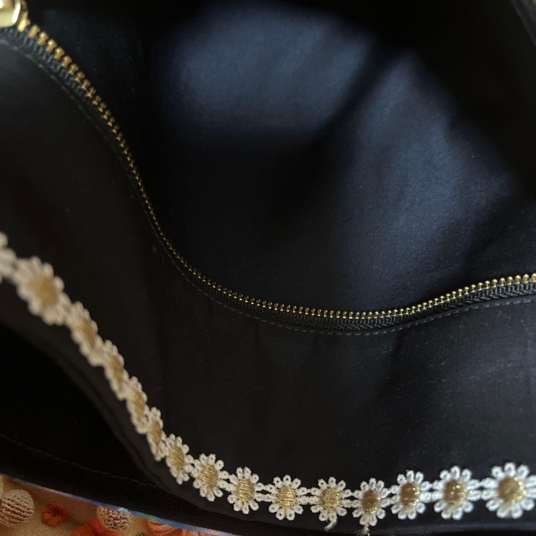 ①ともちゃん 布バスケット＆マチありサコッシュ(大)ベルト付き