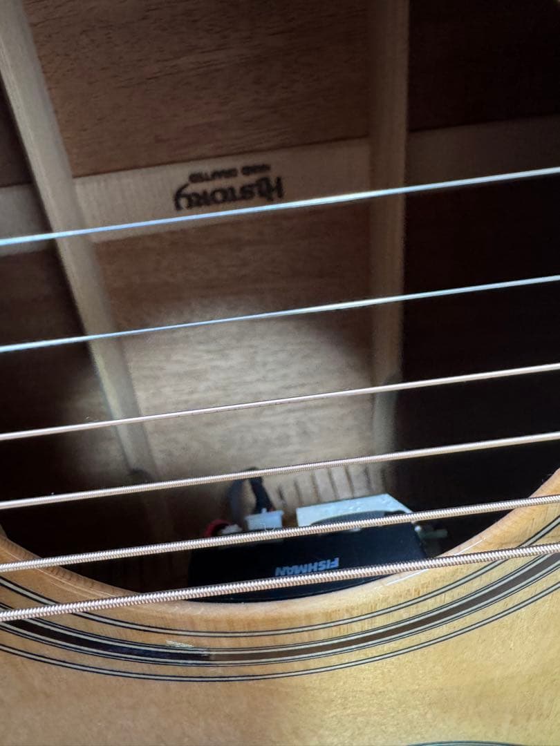 超美品　HISTORY ヒストリー　エレアコ　ギター　 NT-S4 2022年