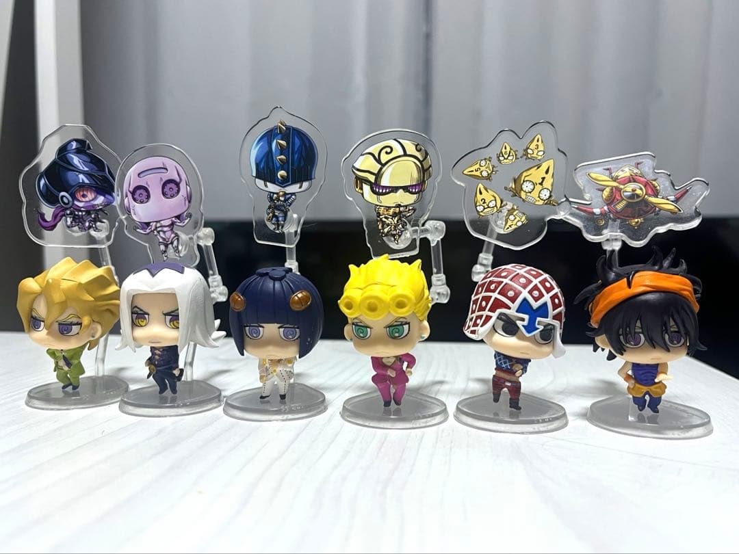 ジョジョの奇妙な冒険カプセルフィギュアコレクション 五部 黄金の風 コンプセット