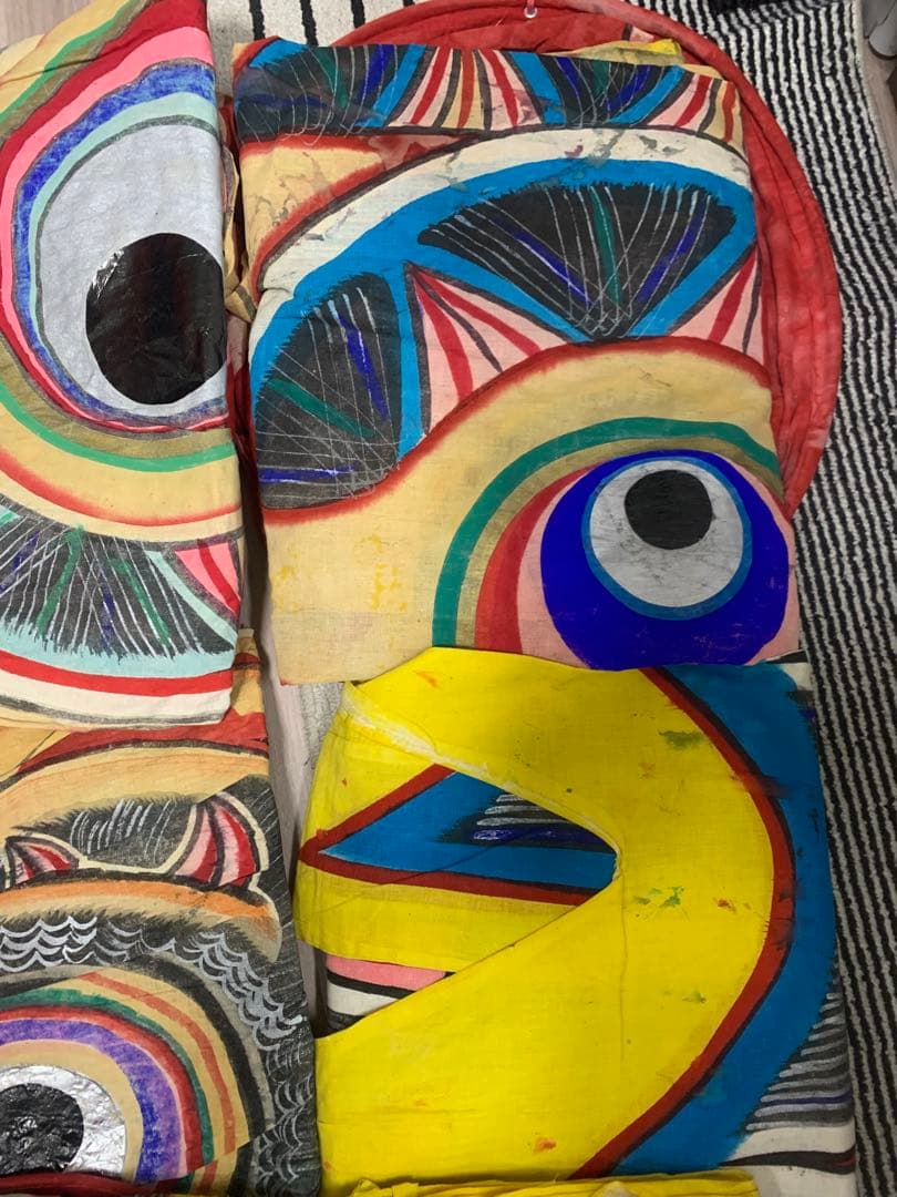 鯉のぼり　まとめセット　綿　使用品　こいのぼり