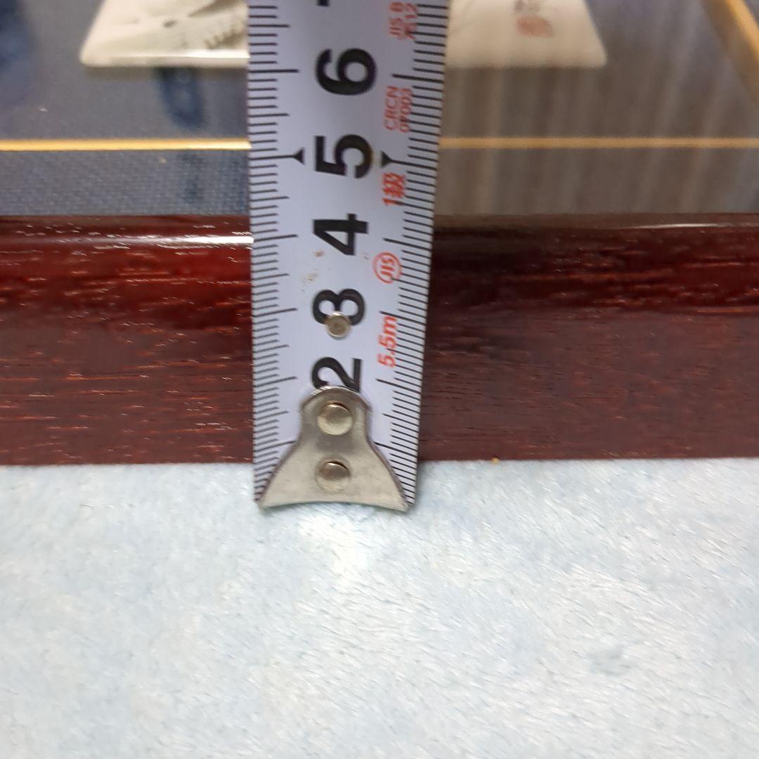 福田良則　 夫婦鯉滝登り　陶板　　額入り