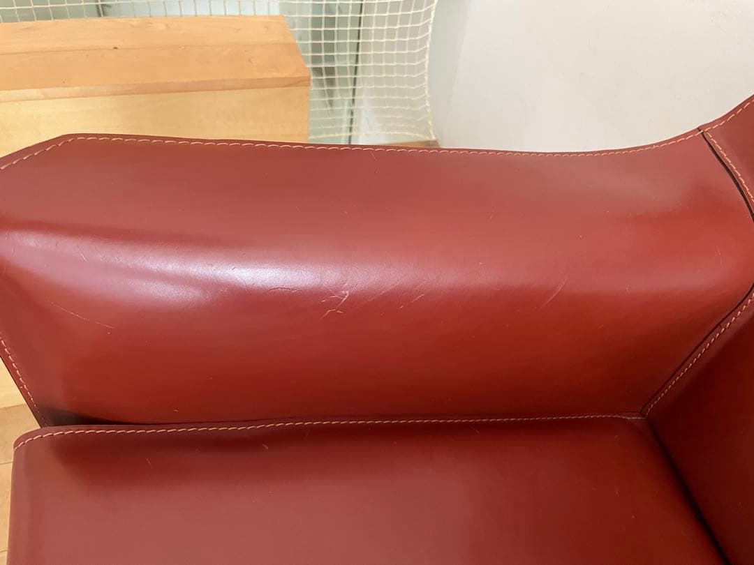 大幅値下げ！Cassina CAB 415 キャブソファ　1人掛け