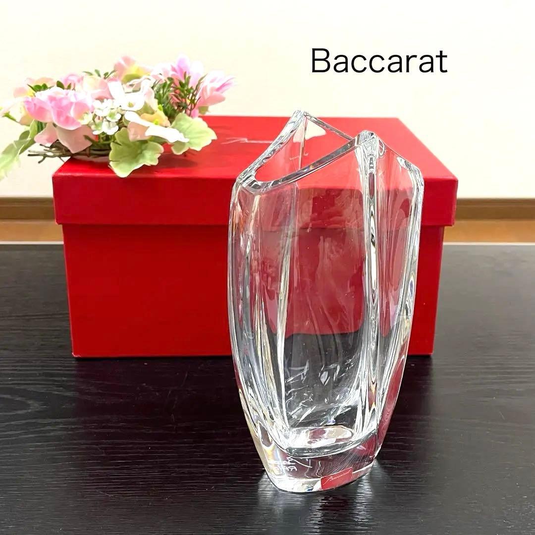 Baccaratリゴットジベルニー　フラワーベース　　花瓶