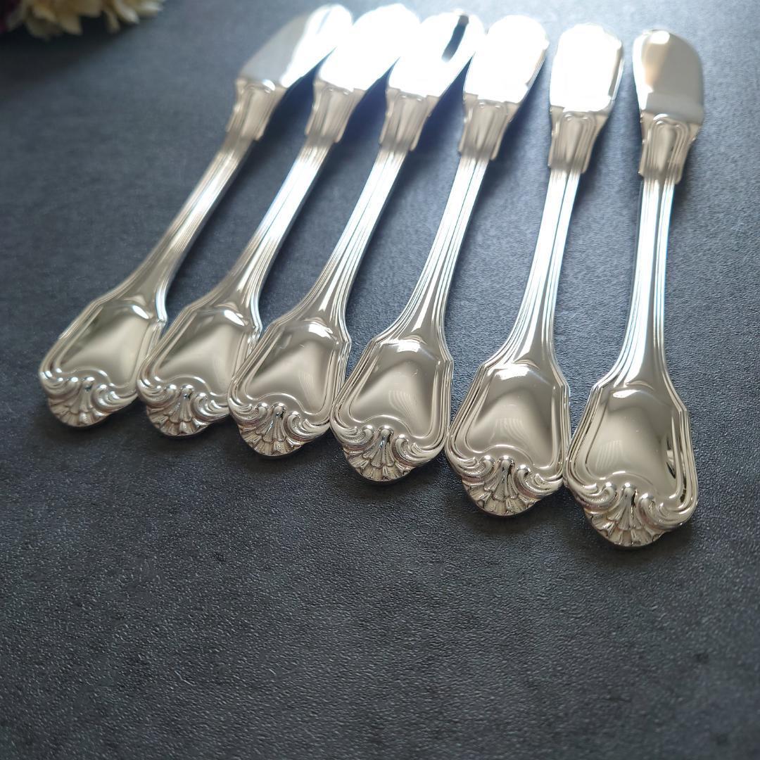 希少 極美品 クリストフル ポートロイヤル フィッシュナイフ 6点