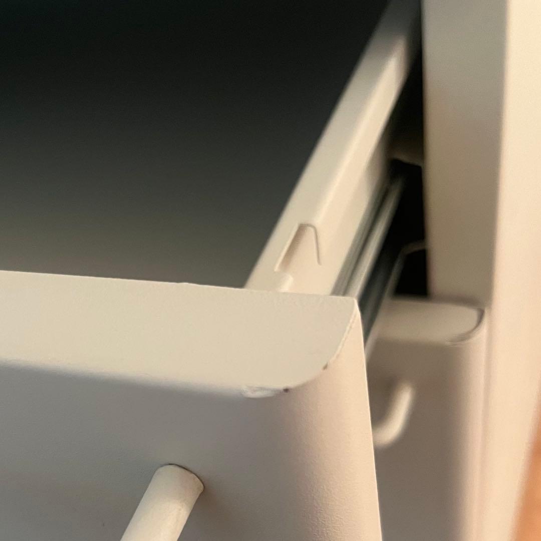 MUJI 無印良品 スチールキャビネット／ライトグレー