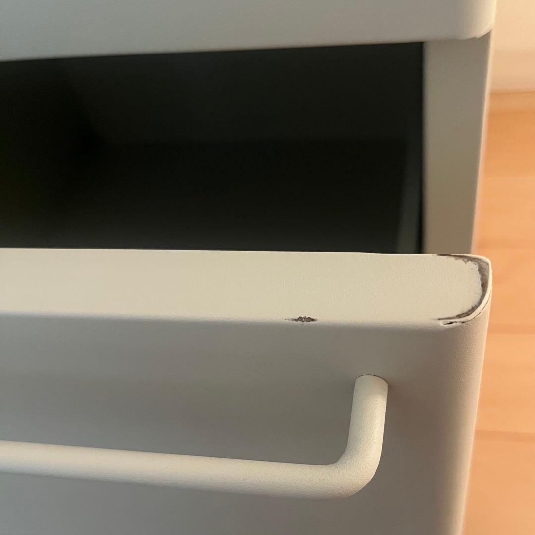 MUJI 無印良品 スチールキャビネット／ライトグレー