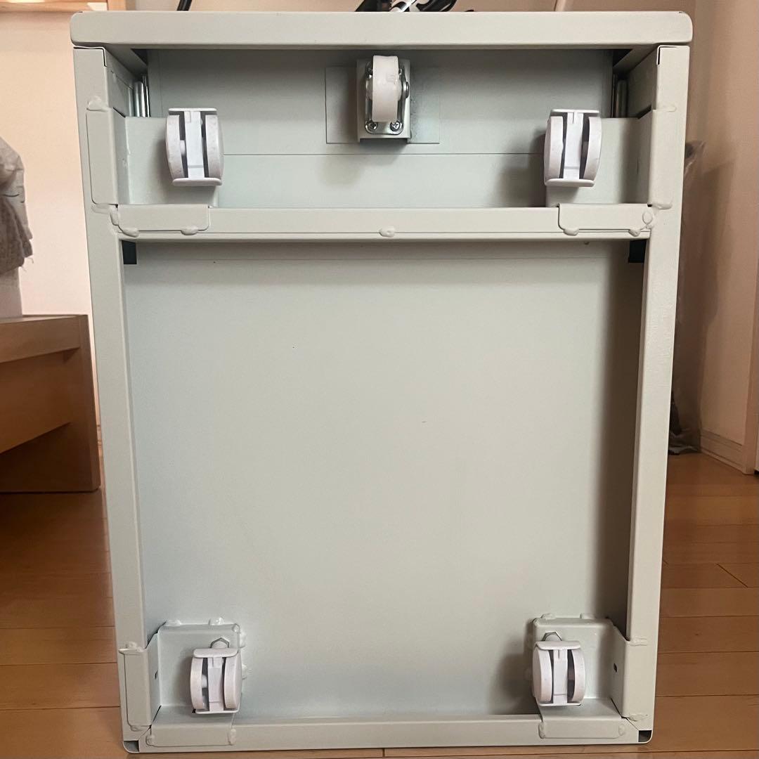 MUJI 無印良品 スチールキャビネット／ライトグレー