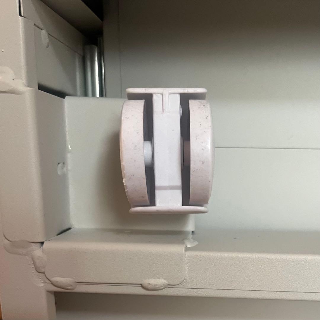 MUJI 無印良品 スチールキャビネット／ライトグレー