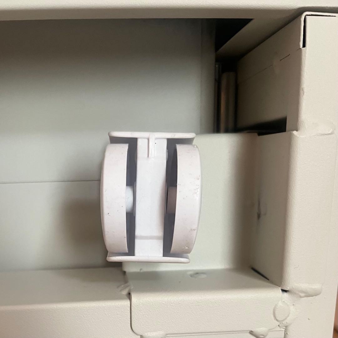 MUJI 無印良品 スチールキャビネット／ライトグレー