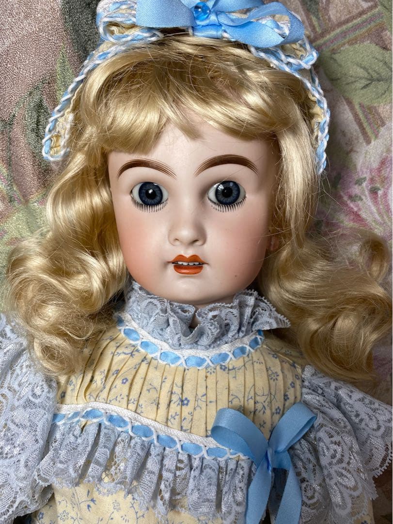 専用ジュモー　赤スタンプ　アンティーク　ビスク　ドール