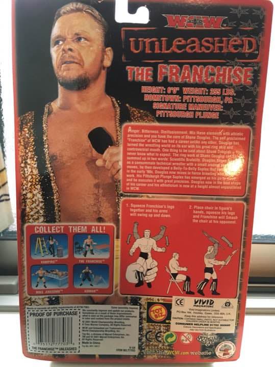 WCW WWE シェーンダグラス フランチャイズ unleashed フィギュア
