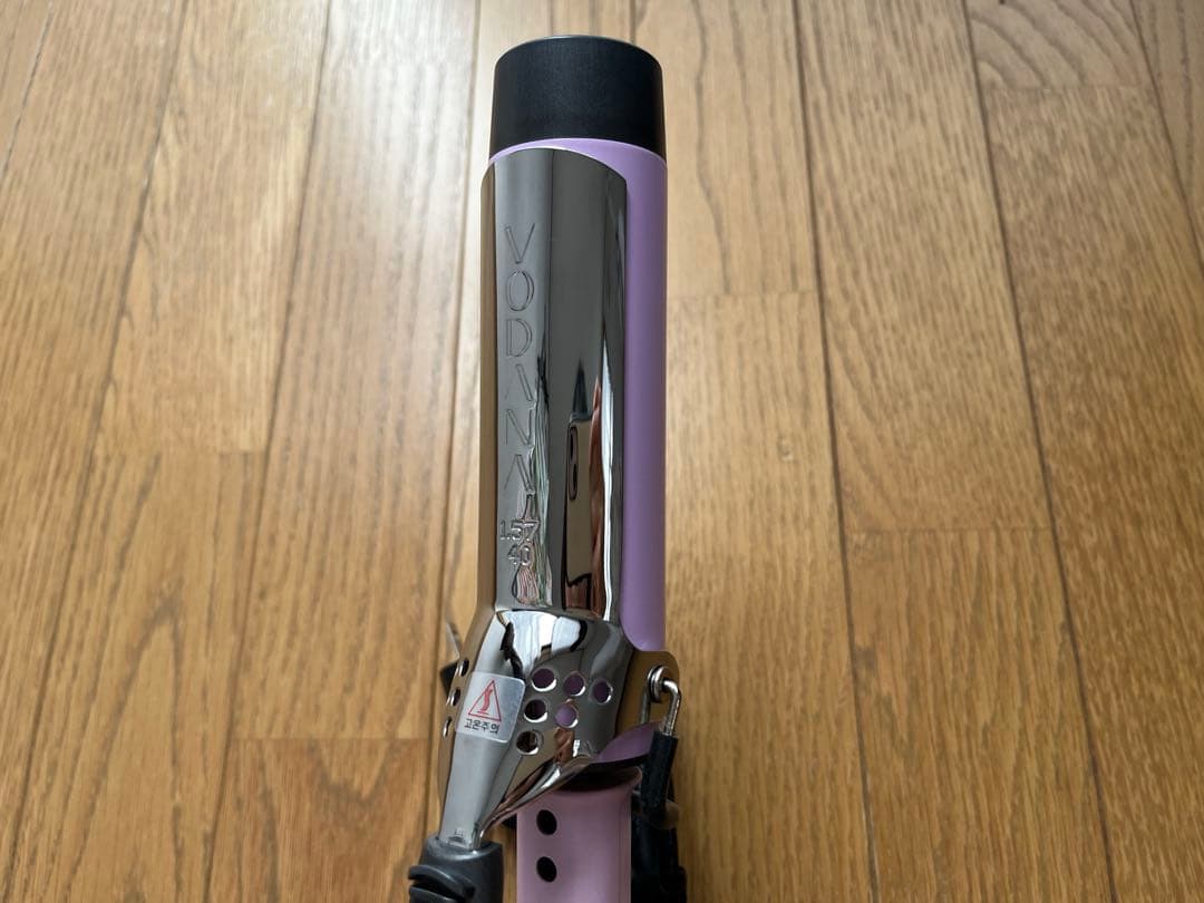 VODANA 40mm グラムウェーブ カールアイロン 紫