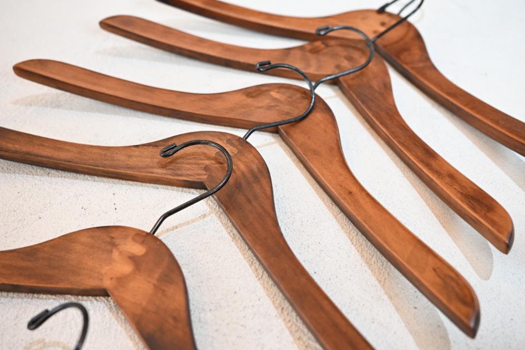 ロータス ハンガー L　ウッド製　a.depeche 25本