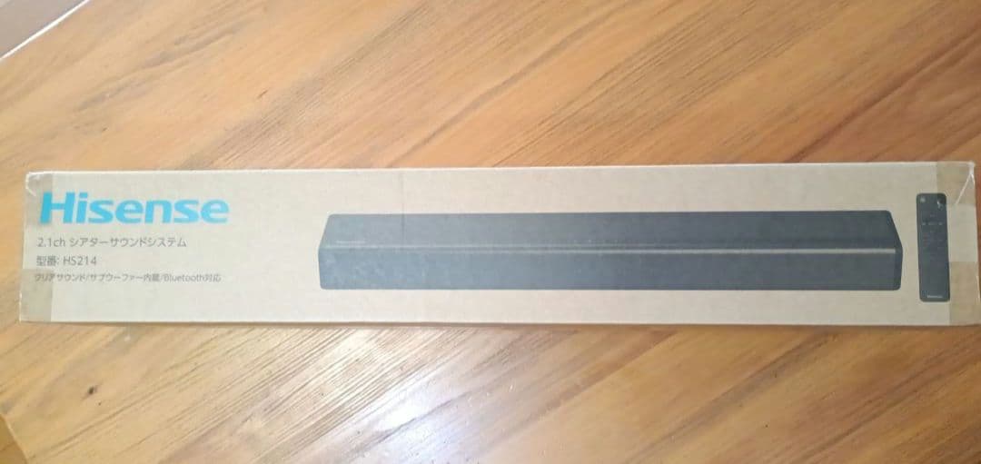 ホームシアターサウンドシステム センタースピーカー Hisense HS214