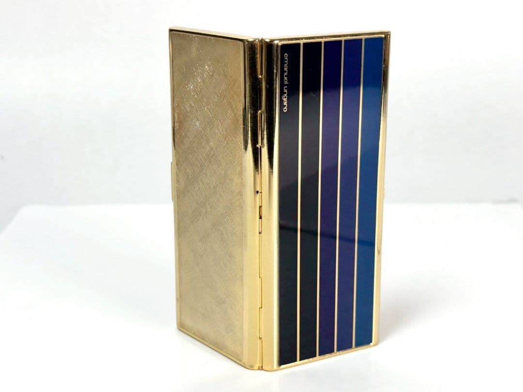 希少品Emanuel Ungaro タバコケース ゴールド 定価32250円