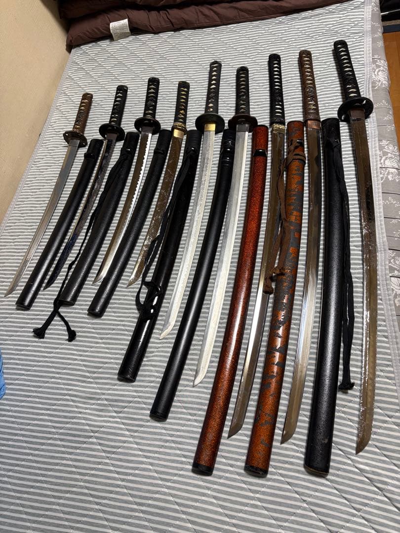 模擬刀［打刀、脇差］まとめ処分、ジャンク扱い