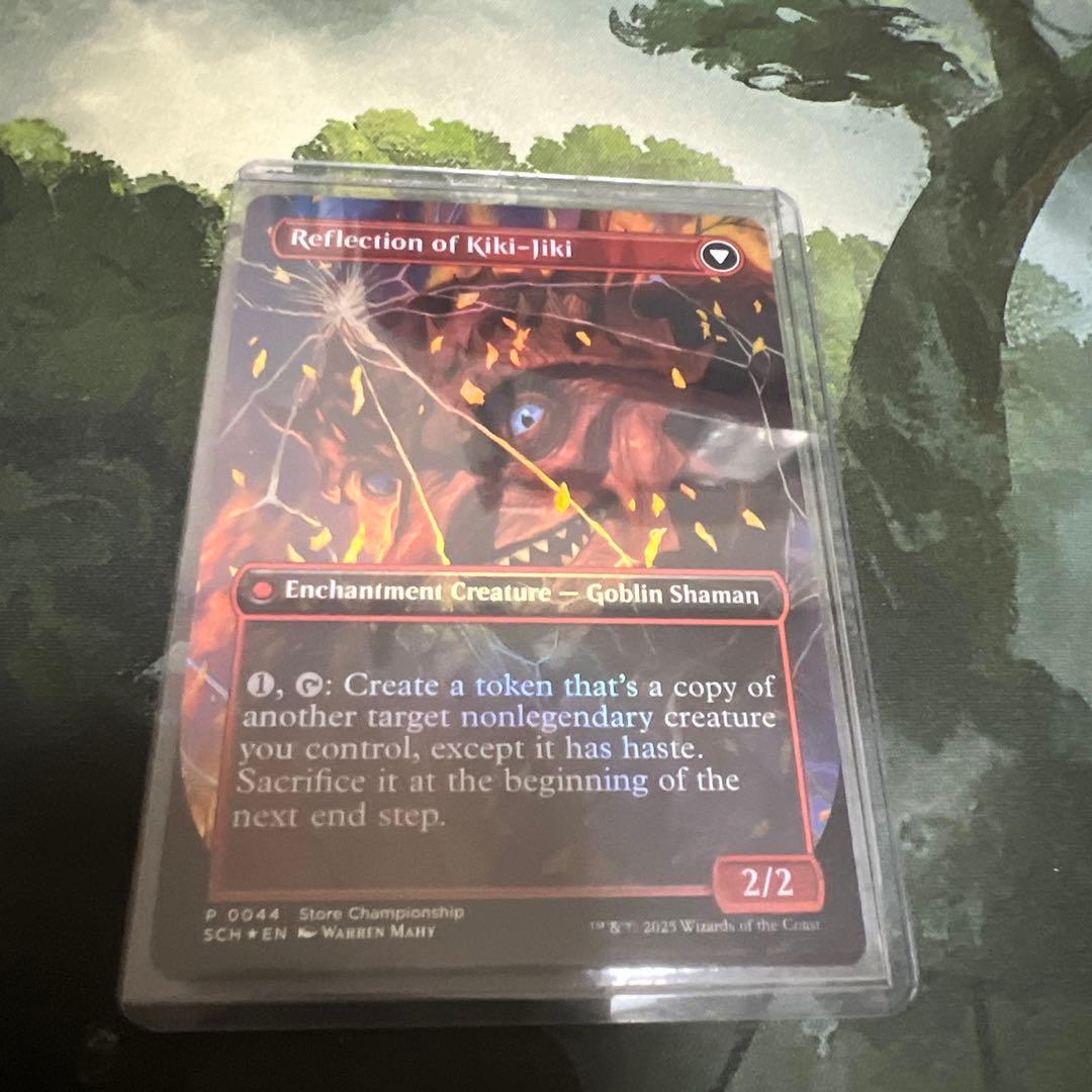 鏡割りの寓話　プロモ　mtg