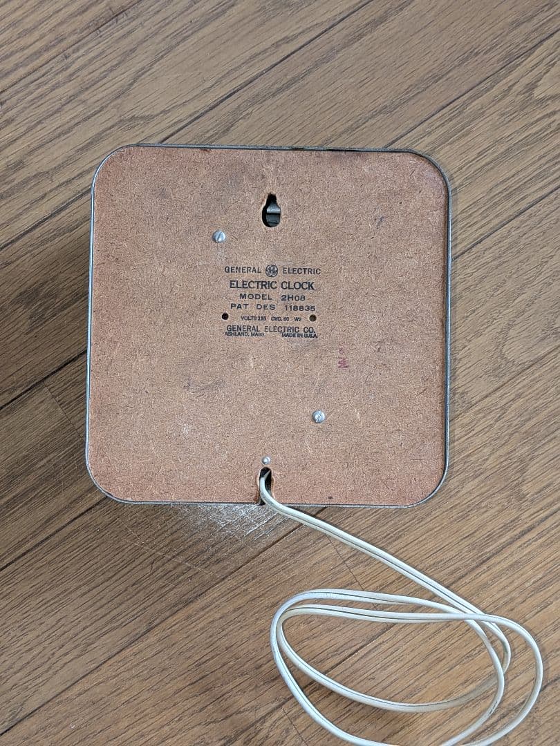 General Electric ウォールクロック アメリカンビンテージ