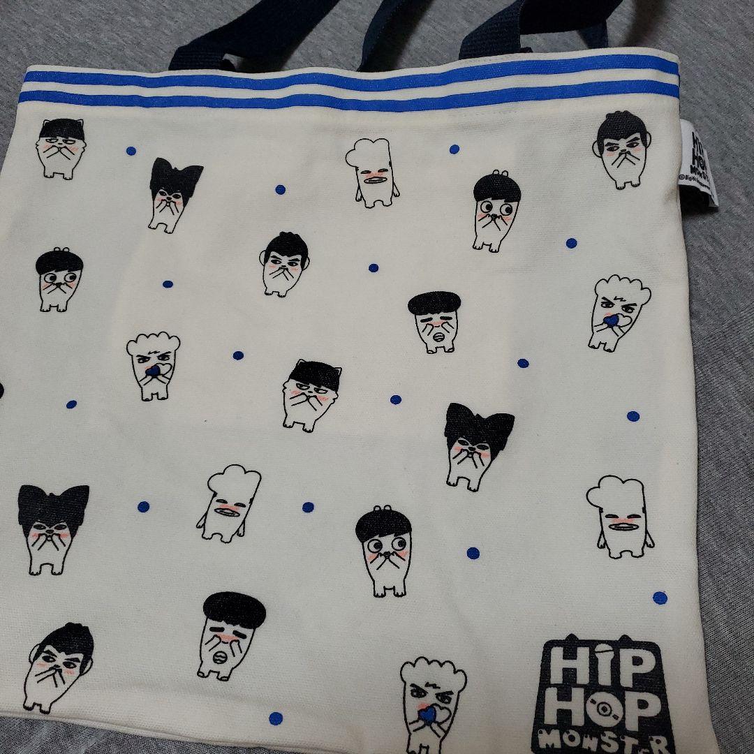 BTS　公式　激レア　初期グッズ　ヒプモン　ヒップホップモンスター　トートバッグ
