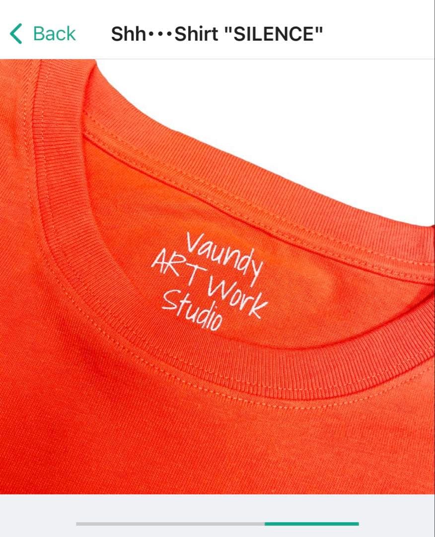 バウンディ　vaundy Shh•••Shirt \"SILENCE\" M