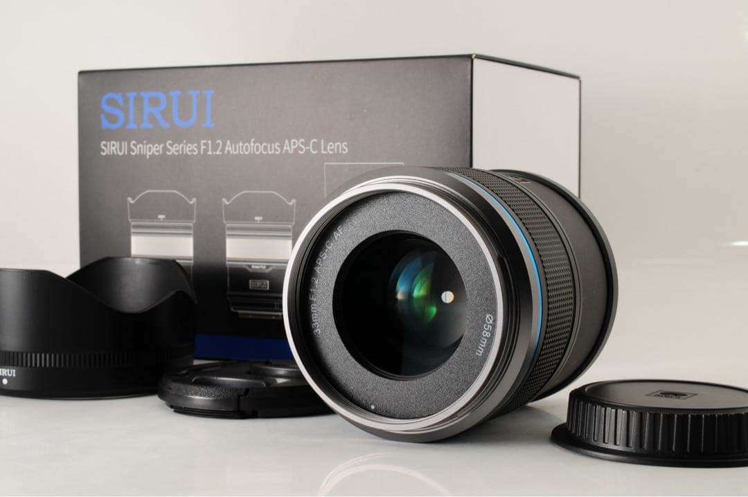 【美品】 SIRUI 33mm f1.2 APS-C AF SONY Eマウント