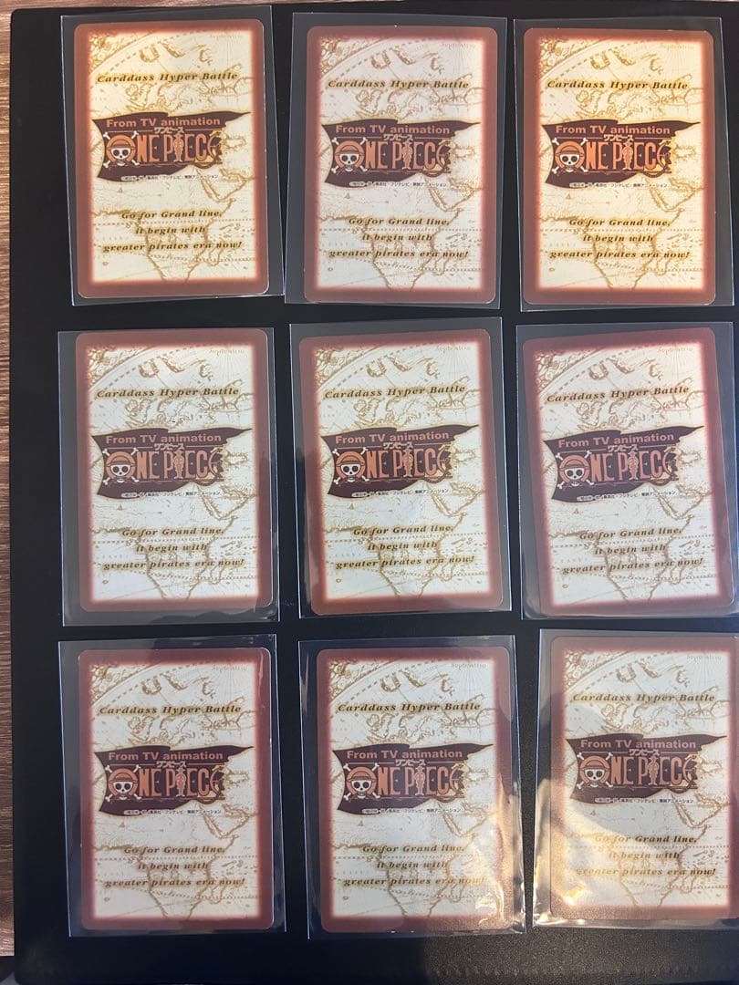 ワンピース　カードダス　ルフィ　9枚セット