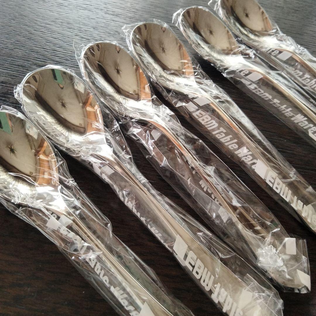 イケダ　カレー皿10枚　EBMリモージュ　スプーン12本セットステンレス18-8