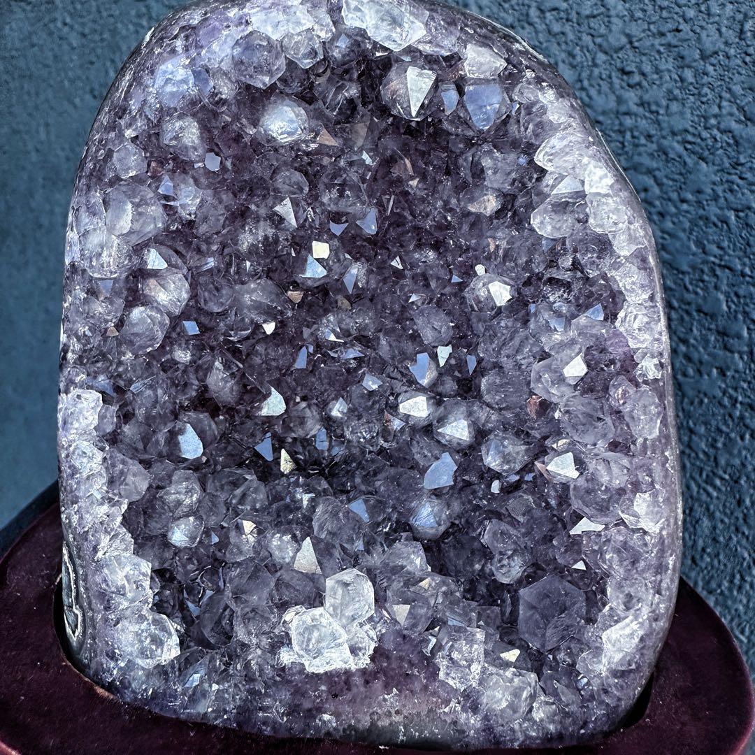 アメジストミニドーム&レインボーヒマラヤ水晶アイリスクォーツ浄化セットA1147