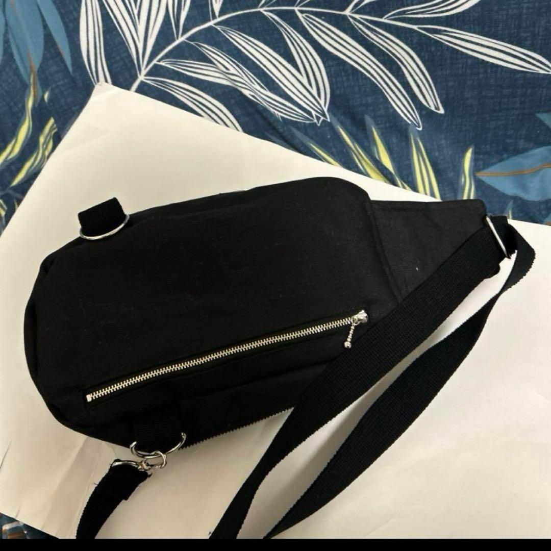 ミナペルホネン　ハンドメイド　BOXタイプボディバッグ マーメイドネイビー