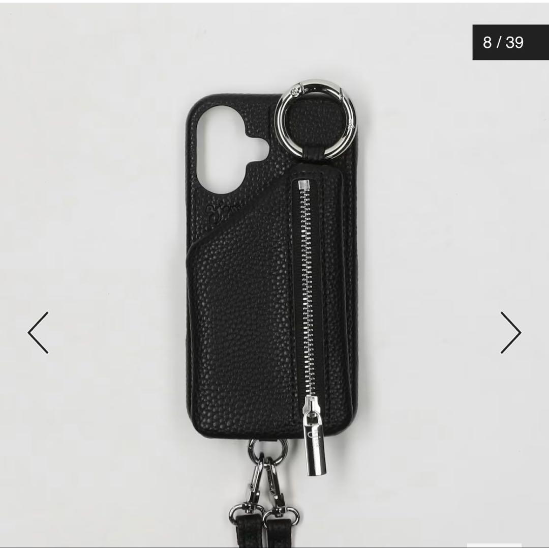 新品　ajew iPhone 16用ケース　黒