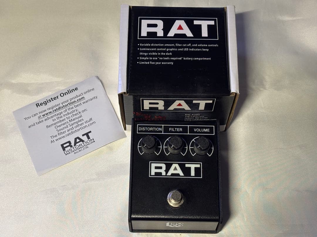 Pro Co RAT2 ギターエフェクター(箱付き)