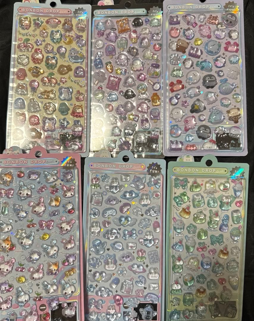 クーリアオリジナル　ボンボンドロップシール