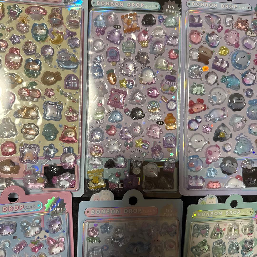 クーリアオリジナル　ボンボンドロップシール